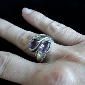 Sterling and Amethyst Ring